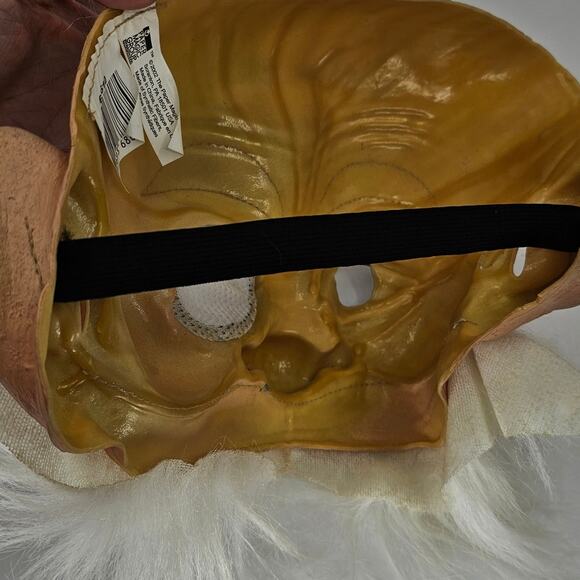 VTG 2002 The Paper Magic Group Halloween Wizard Mask Synthetic Hair RARE Prop - Picture 2 of 4